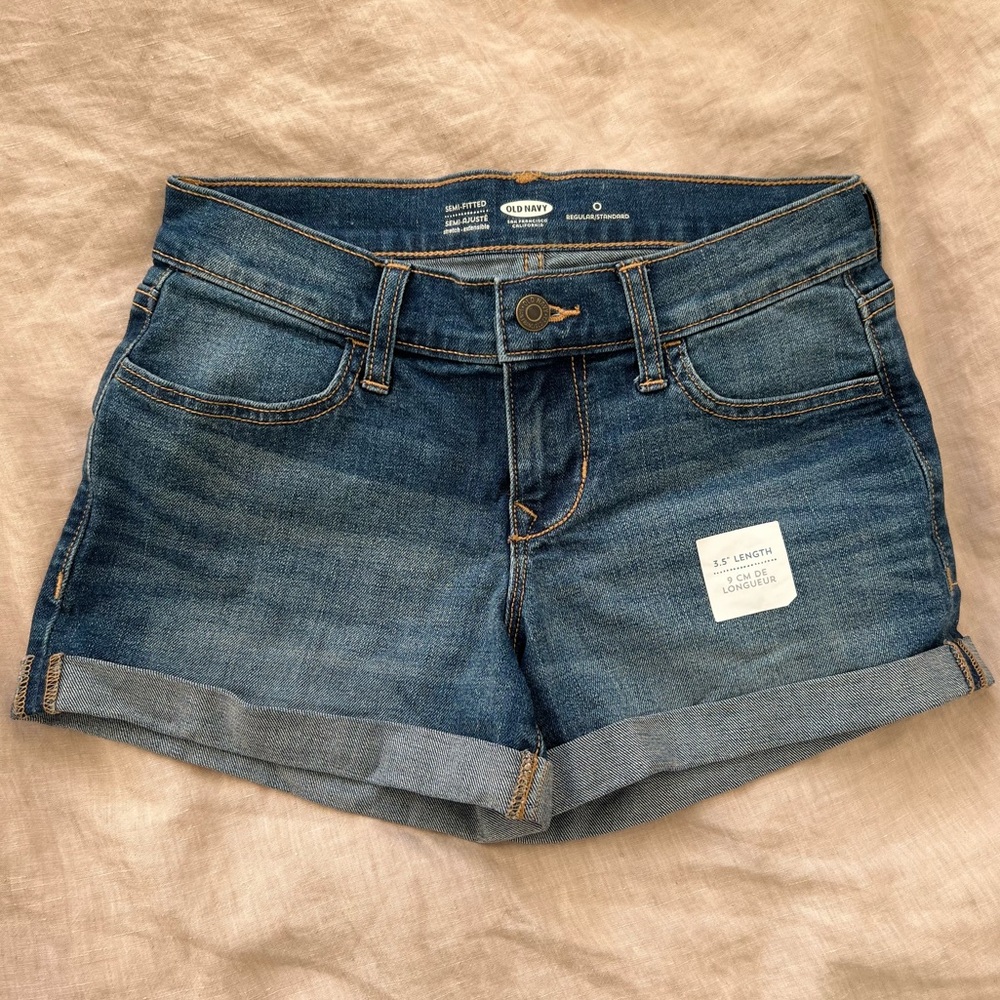 2/$15 Old Navy cuffed denim shorts